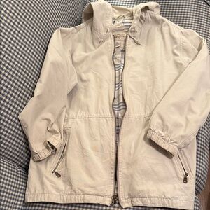 St. John’s Bay Light Beige Hooded Jacket